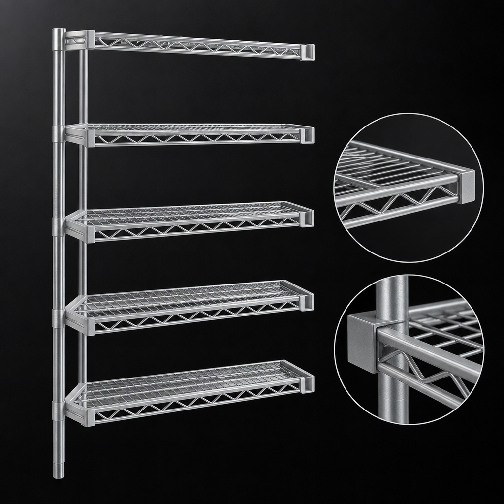 Patented QuadTruss® Shelves