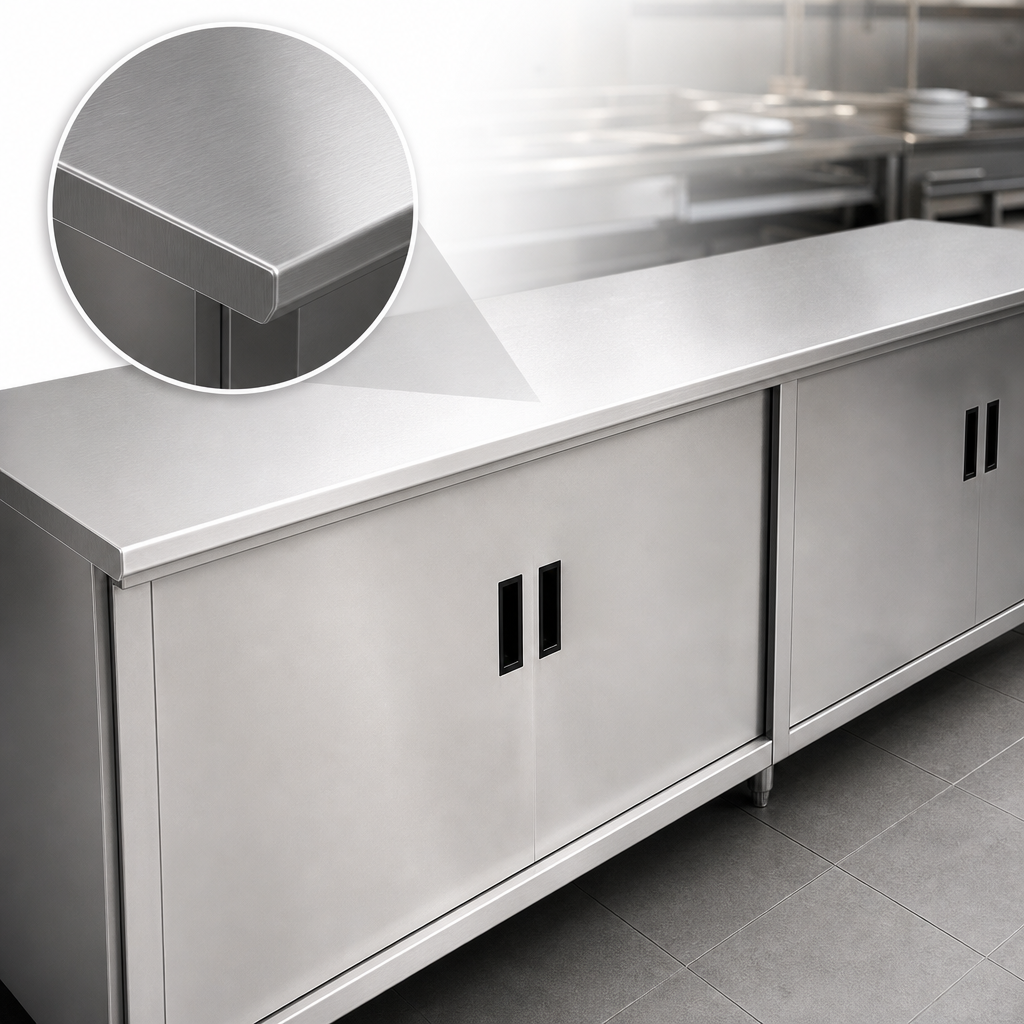 14 Gauge 304 Stainless Steel Top