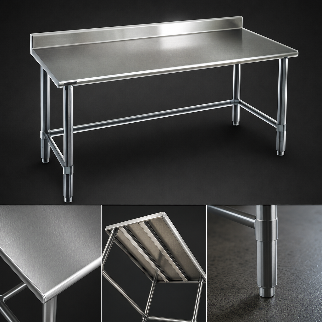 16-Gauge 300 Series Stainless Steel Top