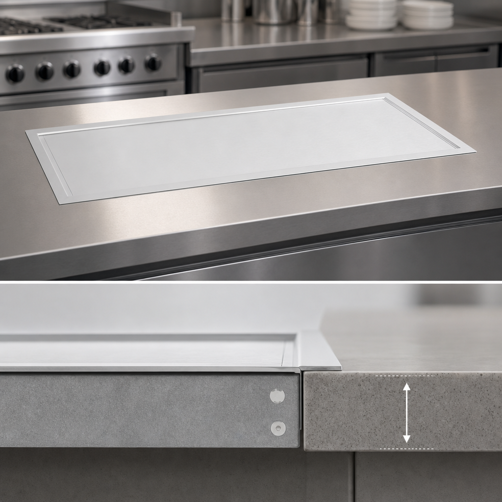 Recessed Drop-In Design