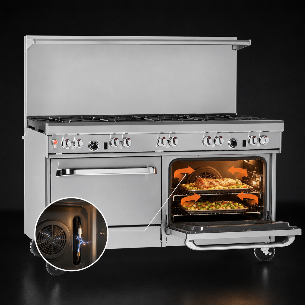 Convection Oven Included
