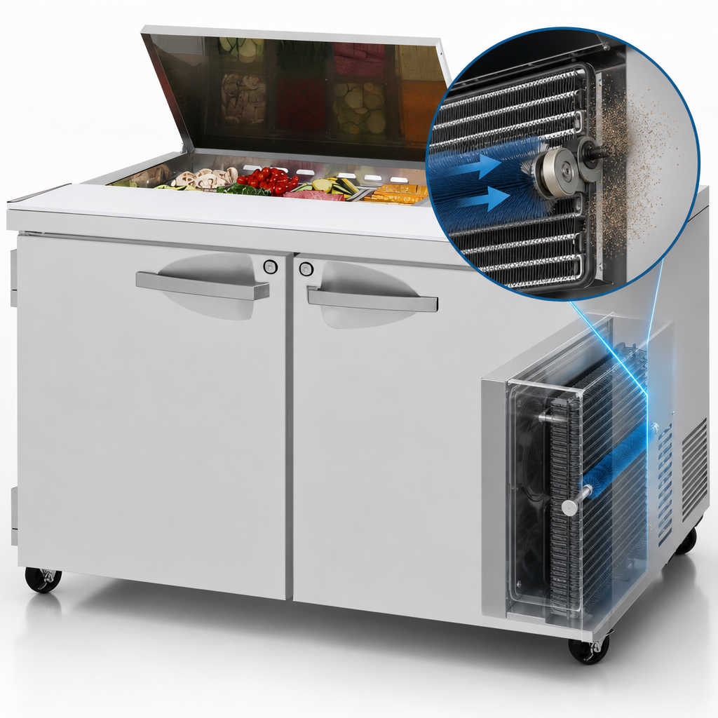 Self-Cleaning Condenser