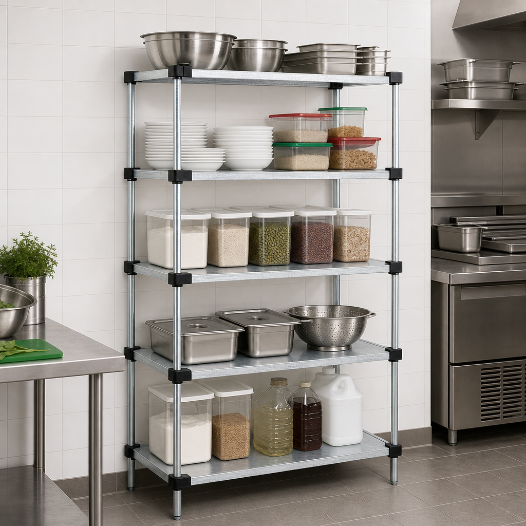 Five Solid Shelves