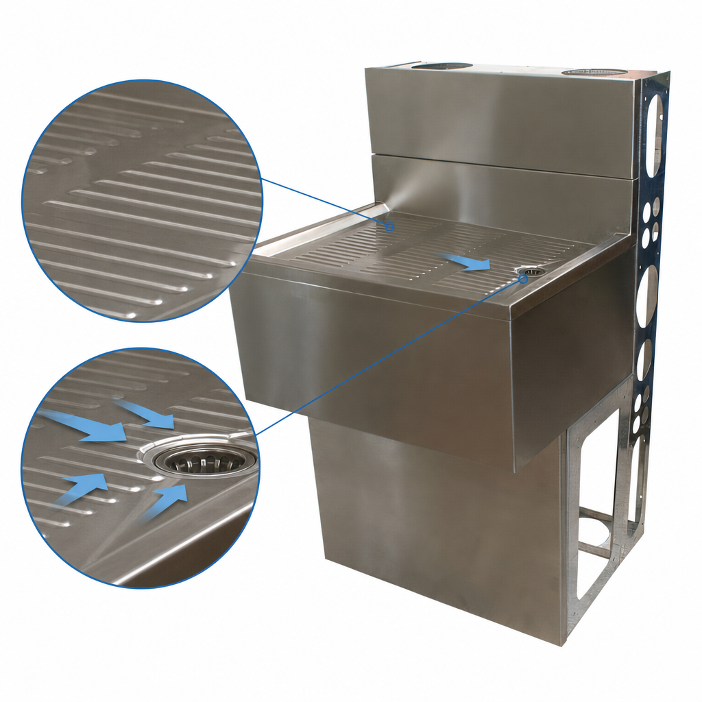 Stamped Drainboard