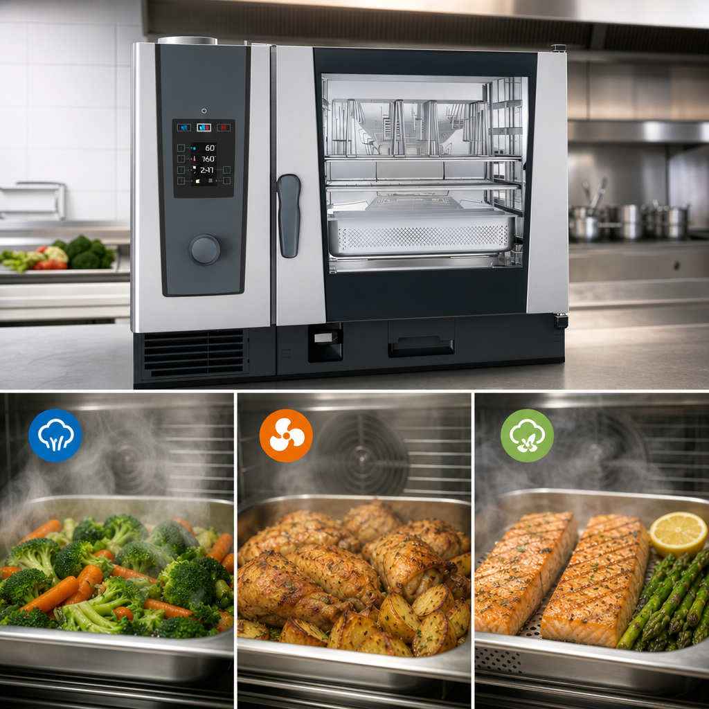 Three Cooking Modes