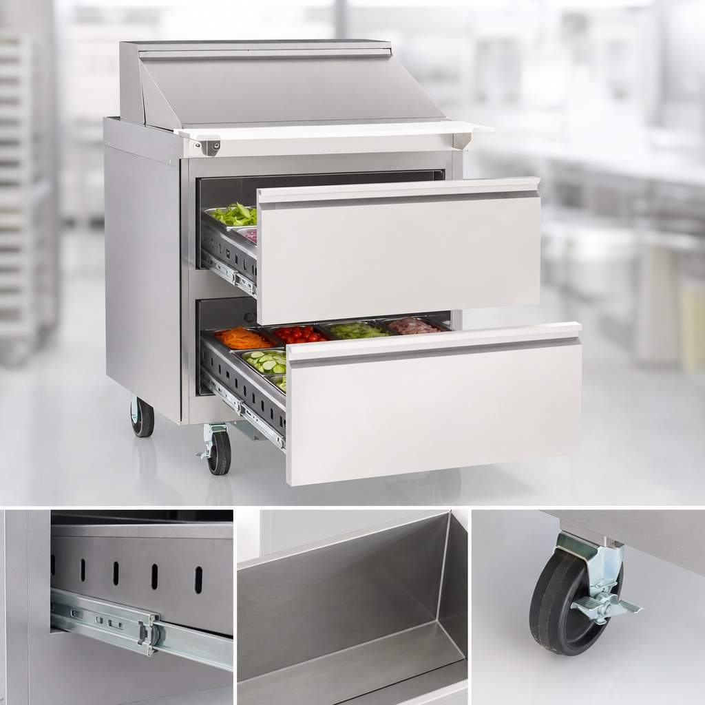 Two-Drawer Refrigerated Base