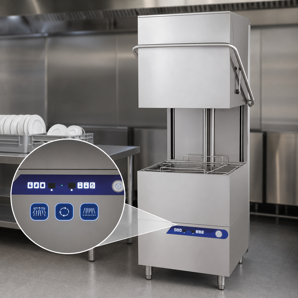 Digital Control With Three Wash Programs