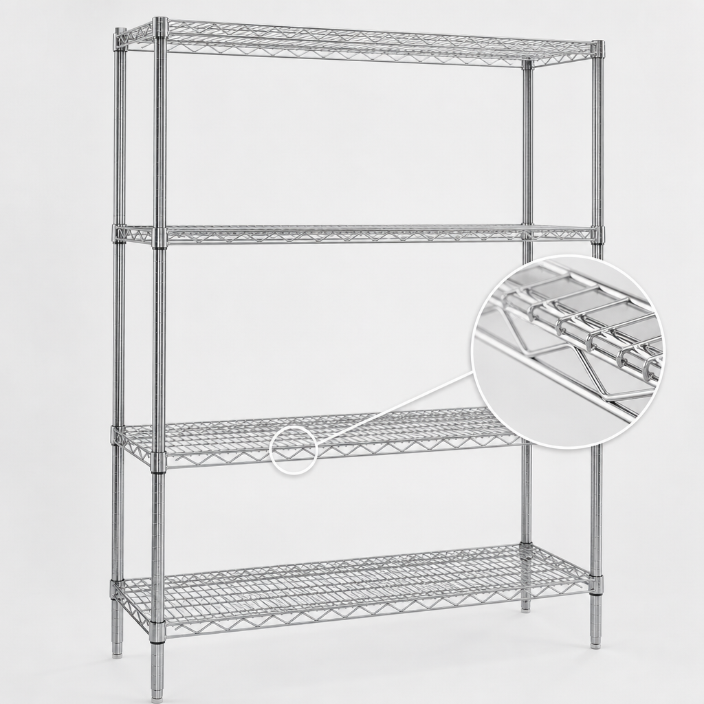 Patented QuadTruss Shelf Design