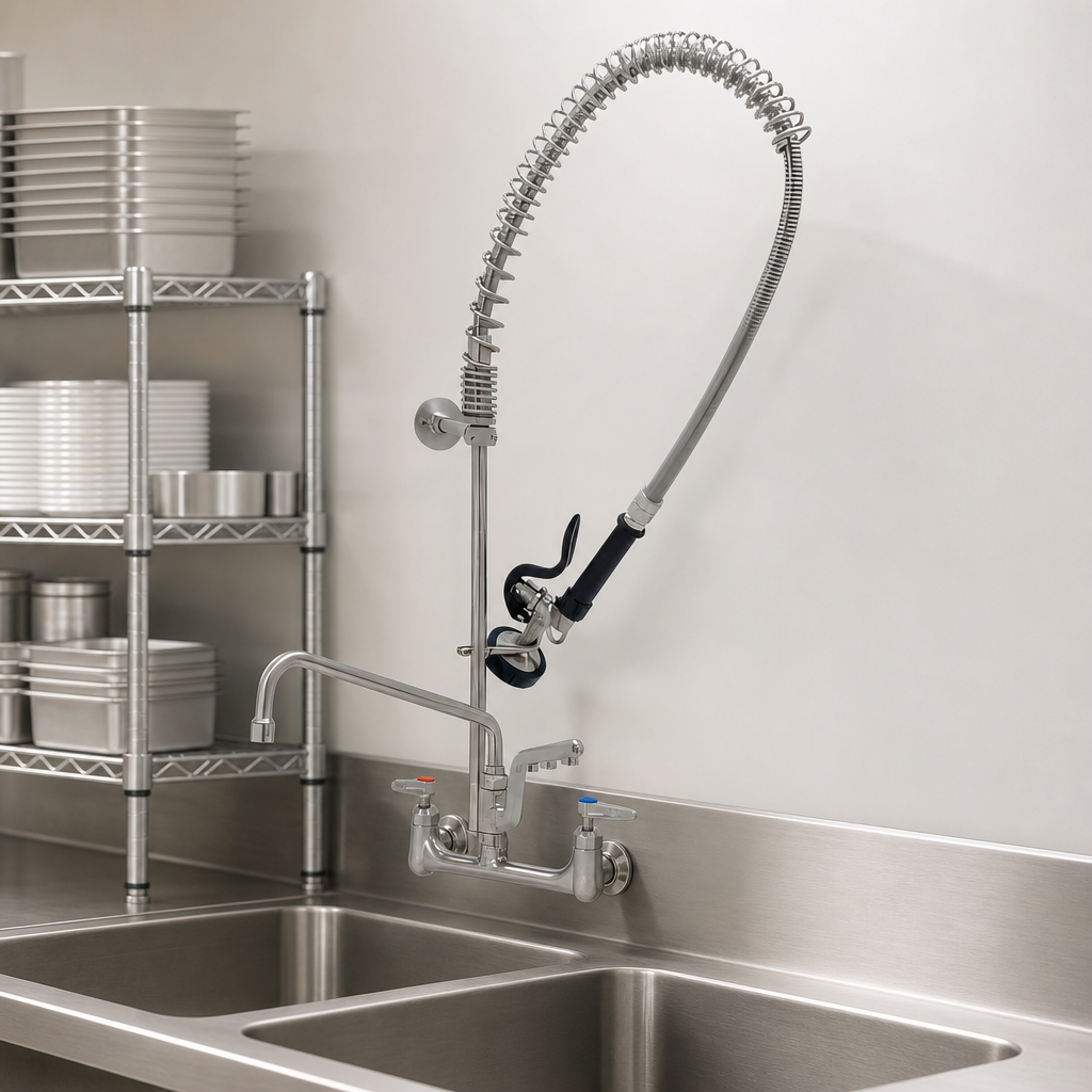 Wall-Mount Pre-Rinse Design