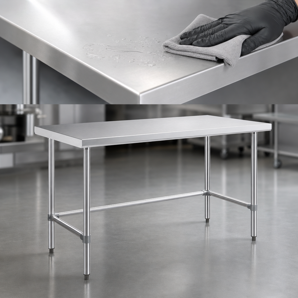 18-Gauge 430 Stainless Steel Top