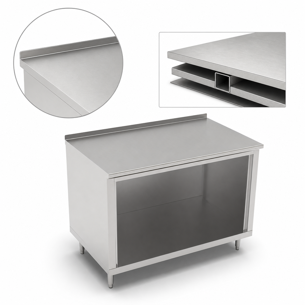 14 Gauge Stainless Steel Top