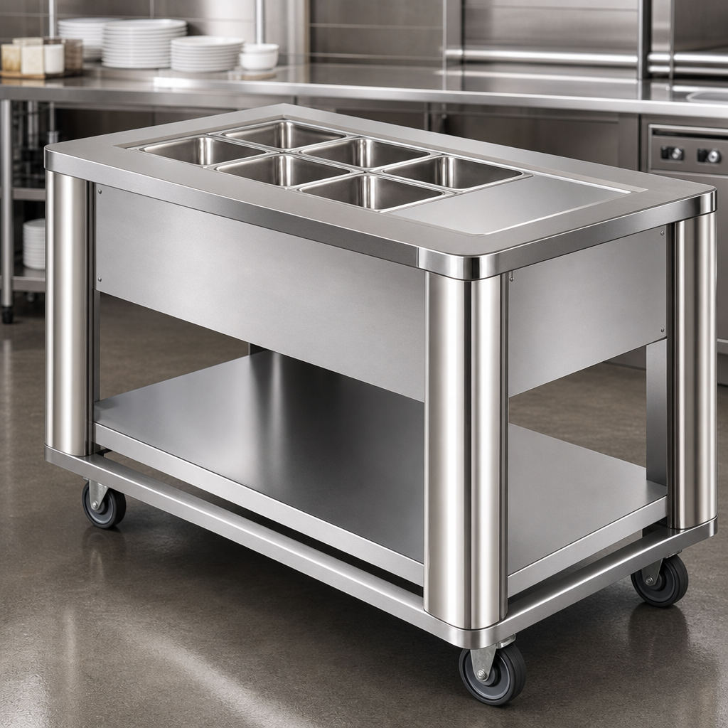 Heavy-Duty Stainless Steel Construction