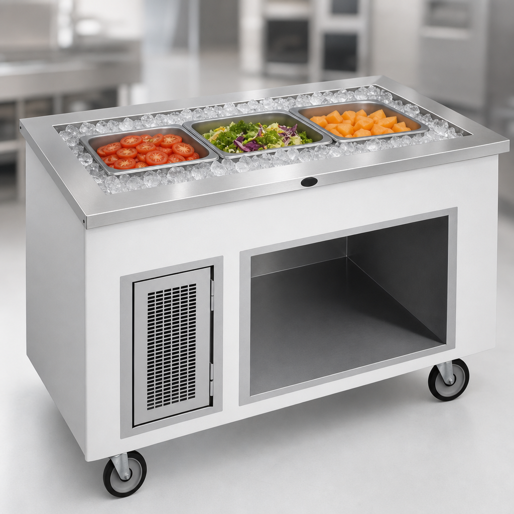 Ice-Cooled Cold Pan