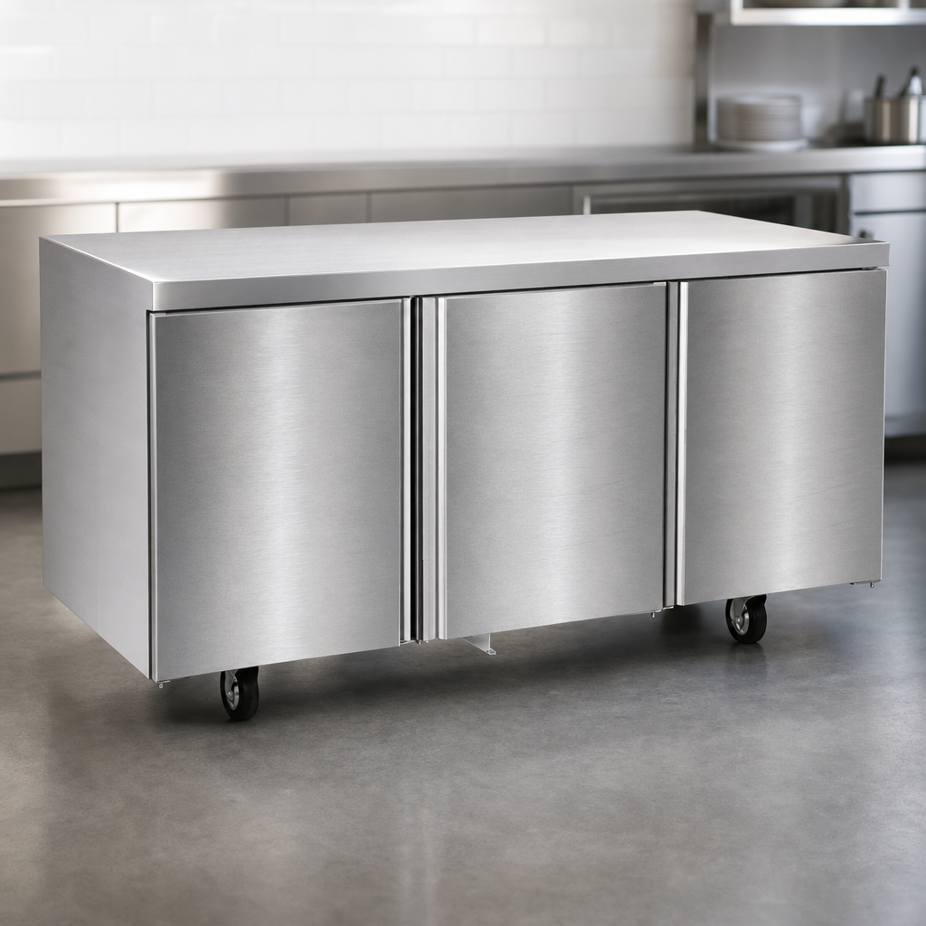 Stainless Steel Work Surface and Exterior