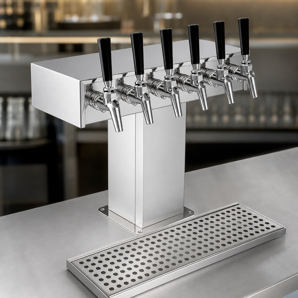 Six-Faucet Capacity