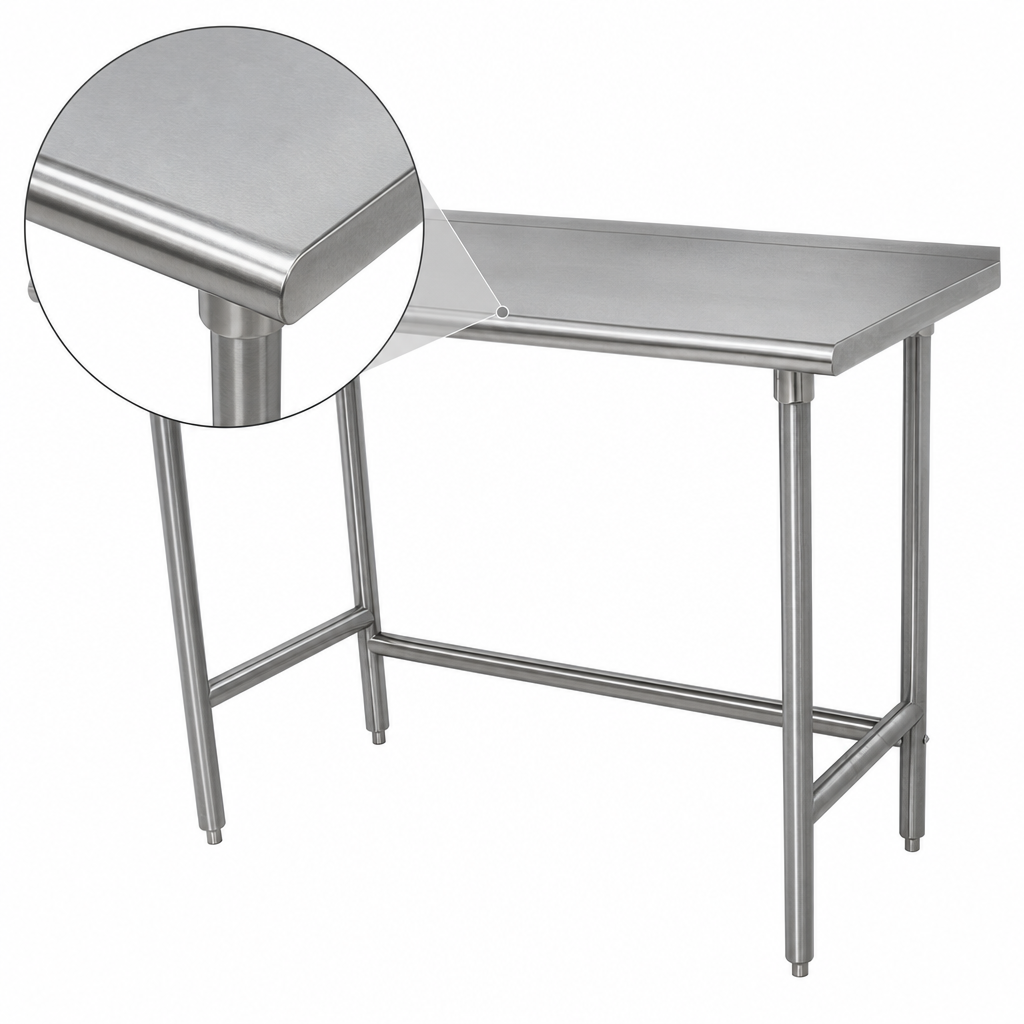 16-Gauge 430 Stainless Steel Top