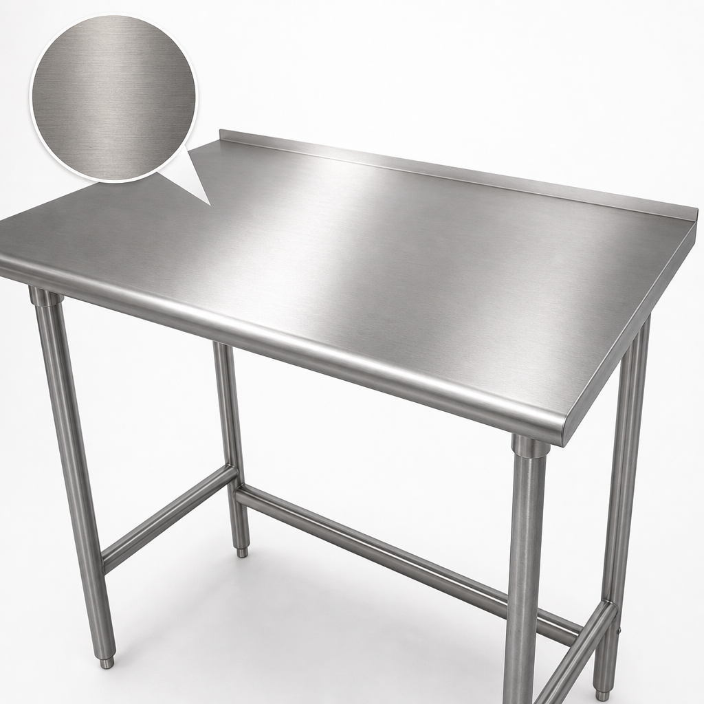 400 Series Stainless Steel Top