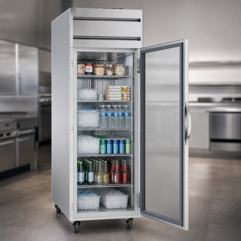 Right-Hand Hinged Glass Door