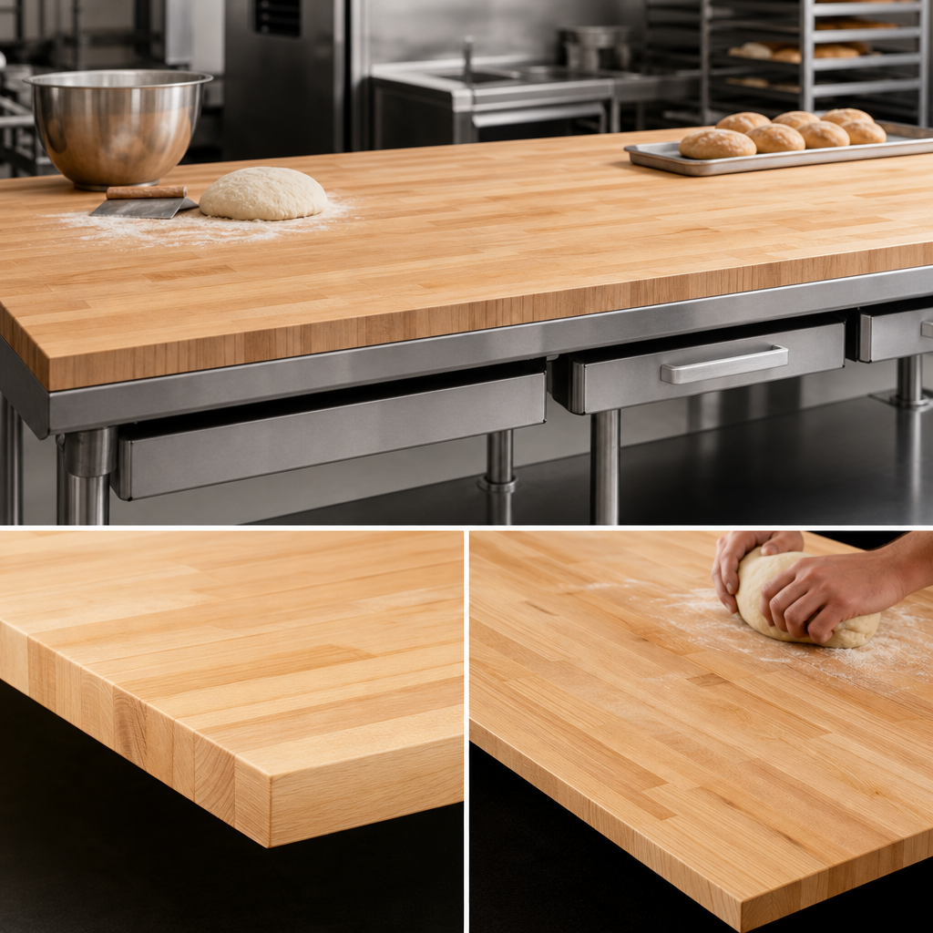 Edge Grain Flat Top