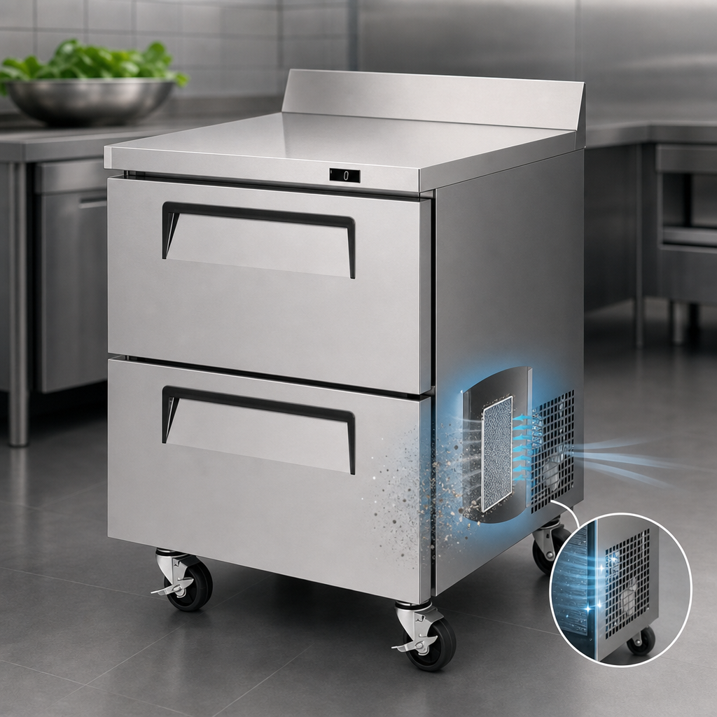 Self-Cleaning Condenser
