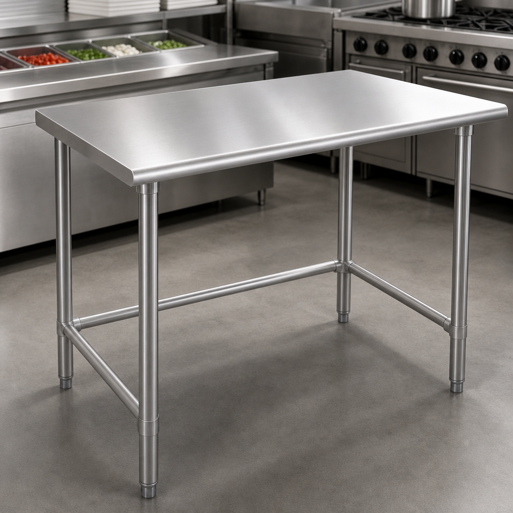 16-Gauge 300-Series Stainless Steel Top