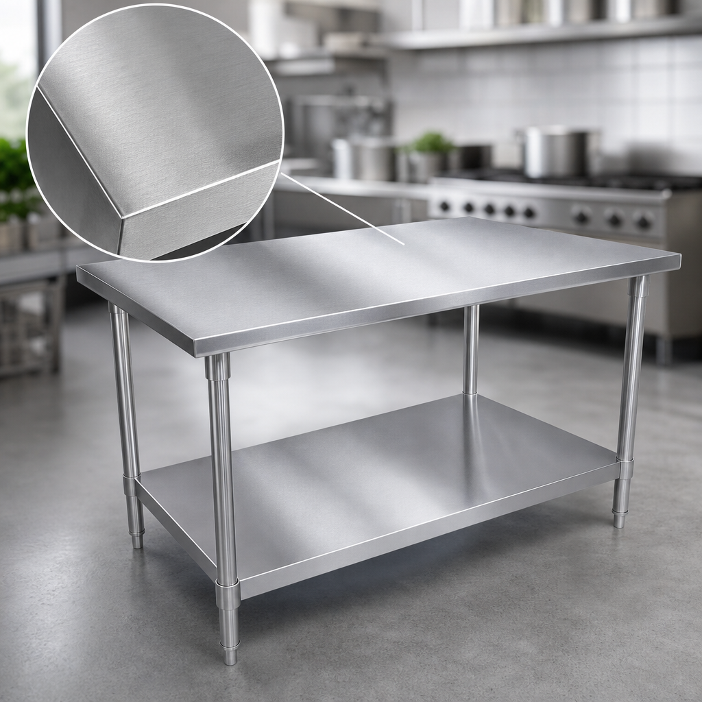14-Gauge 300 Series Stainless Steel Top