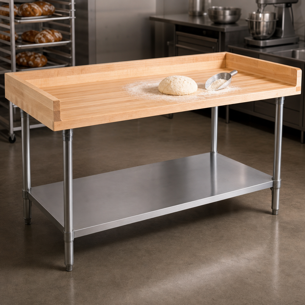 Northern Hard Rock Maple Baker's Top