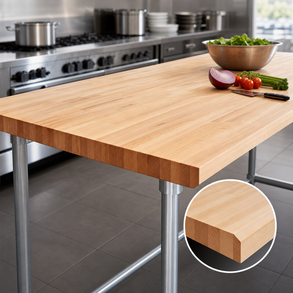 Hard Rock Maple Work Surface