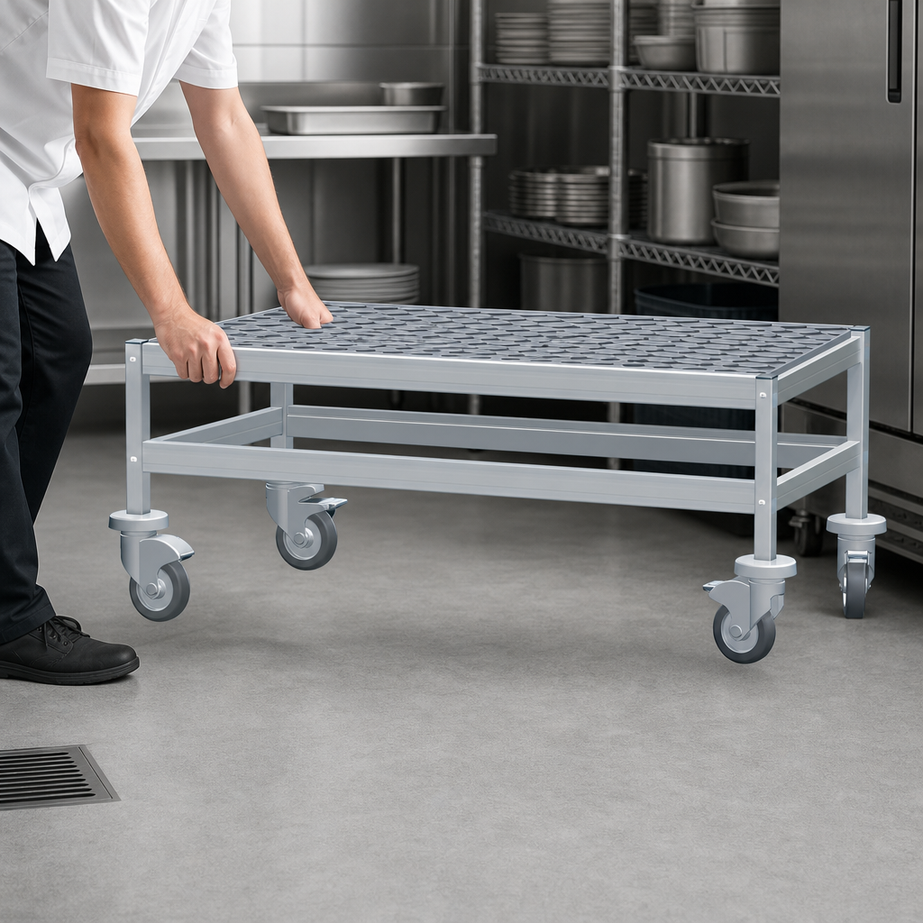 Mobile Base With Casters