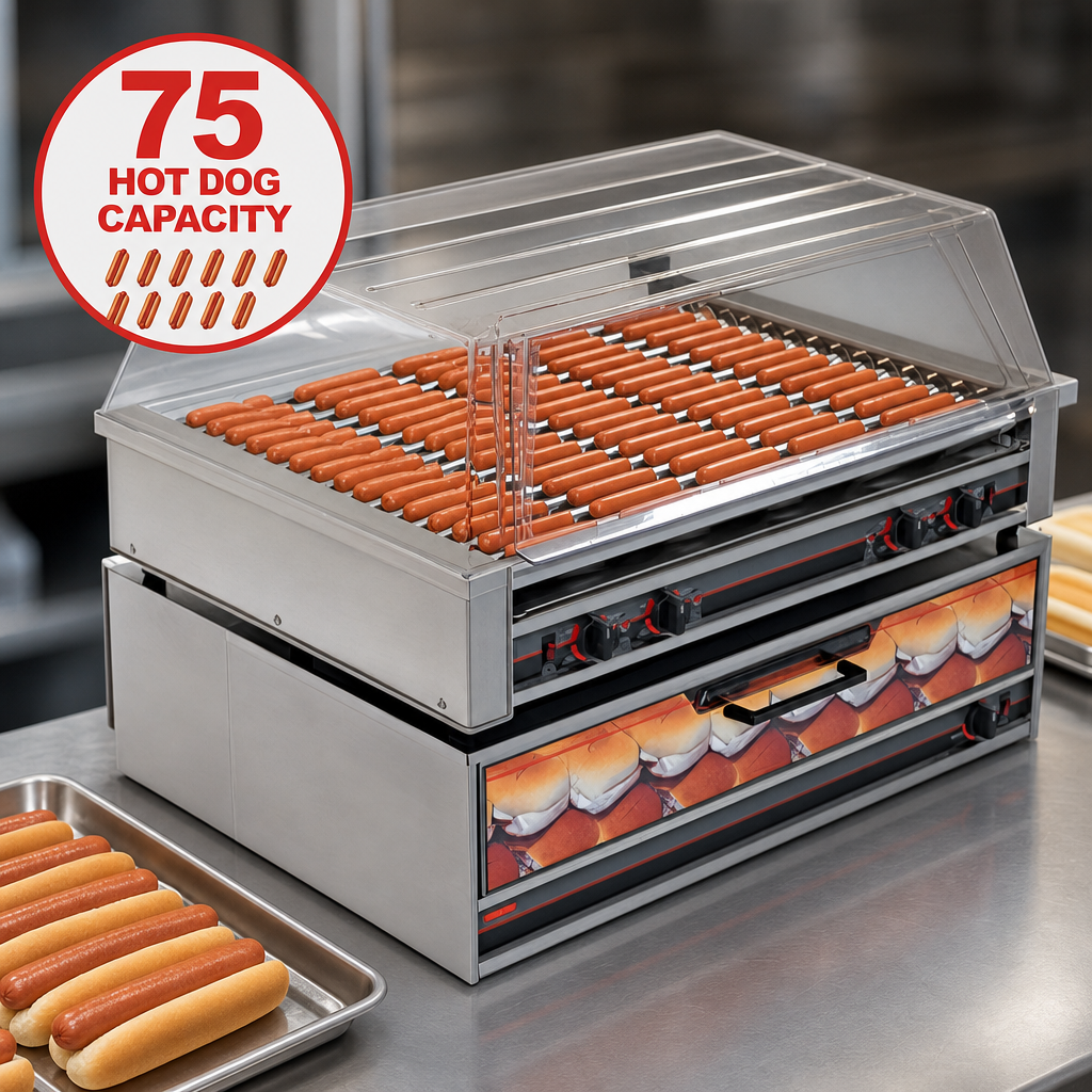75-Hot-Dog Capacity