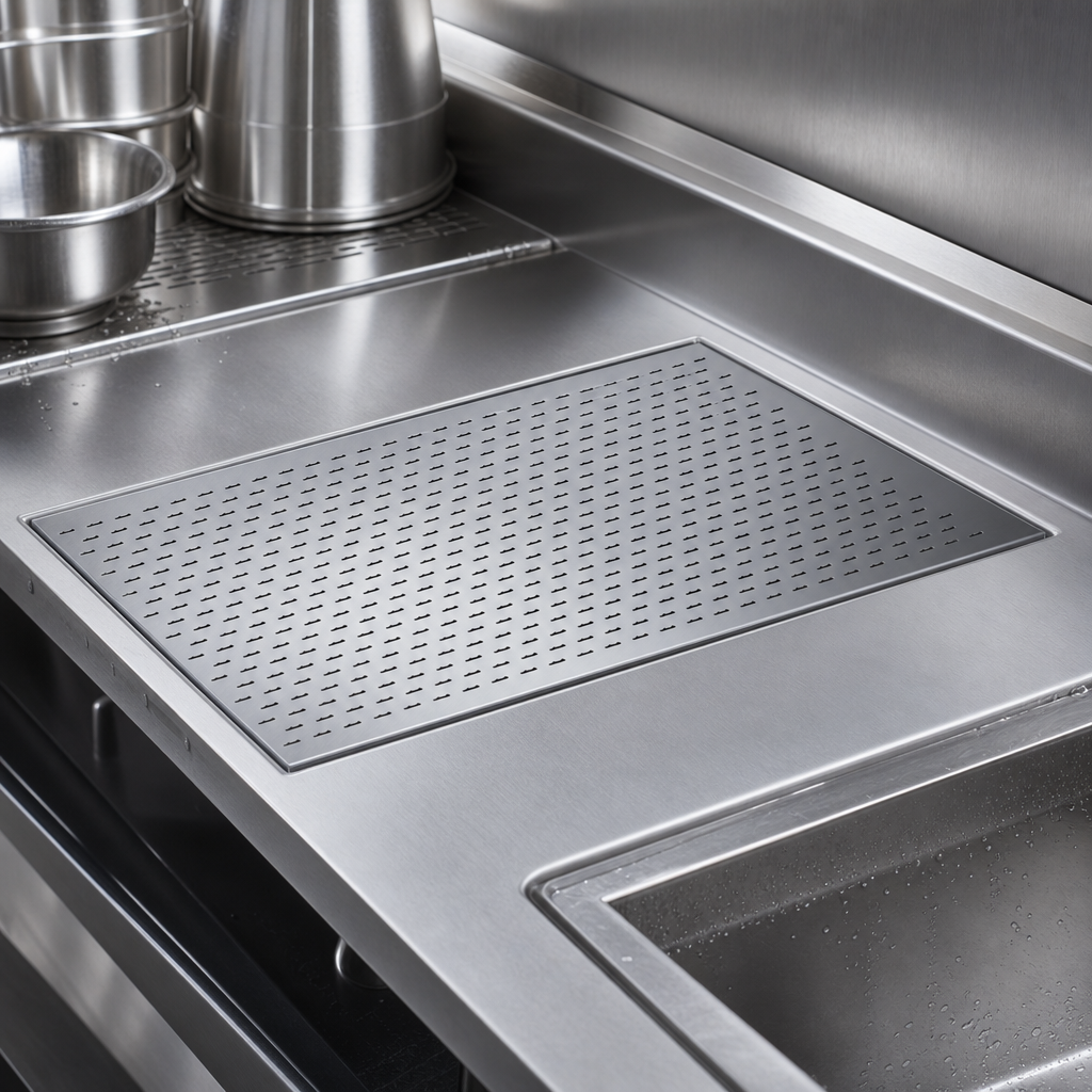 Perforated Stainless Top