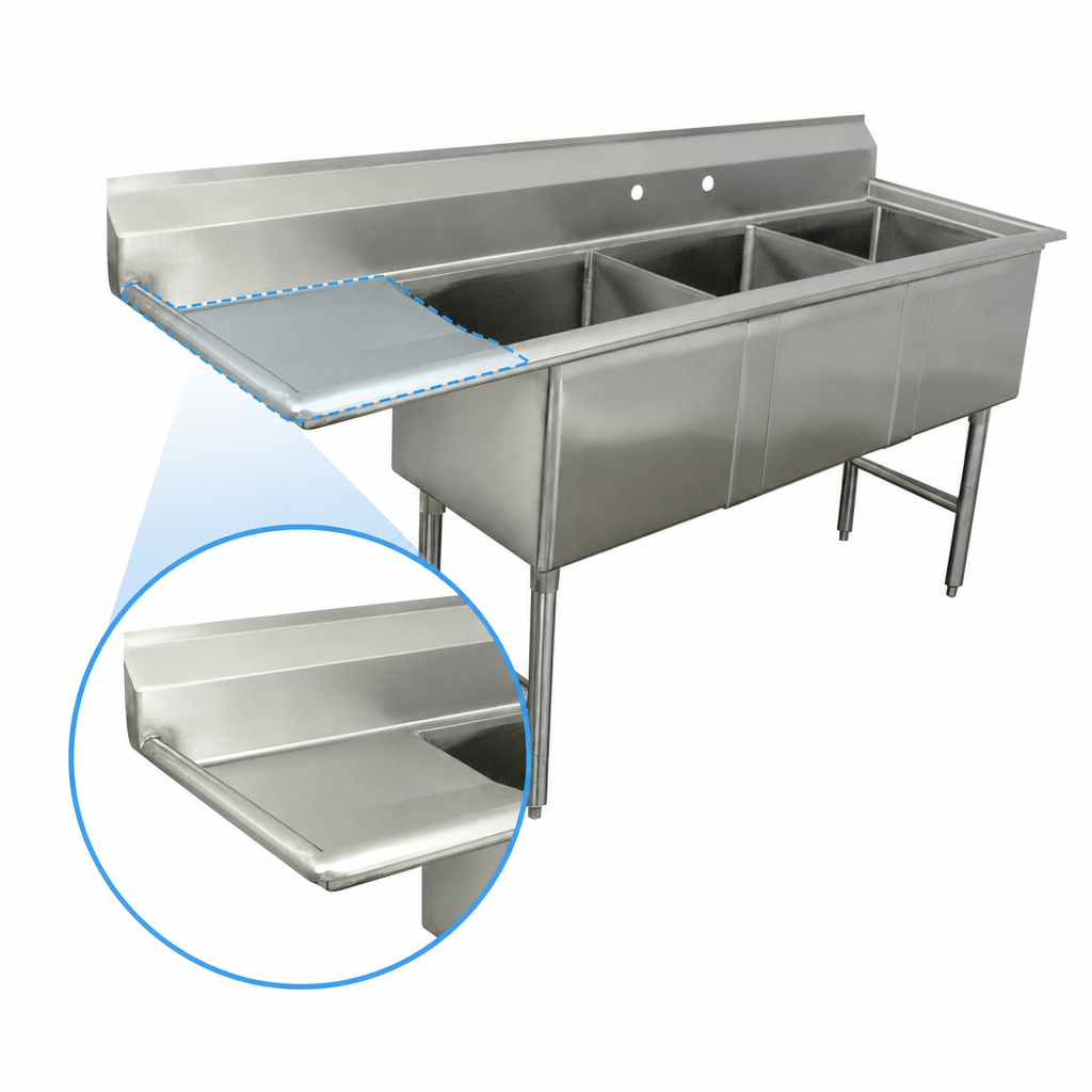 24-Inch Left Drainboard