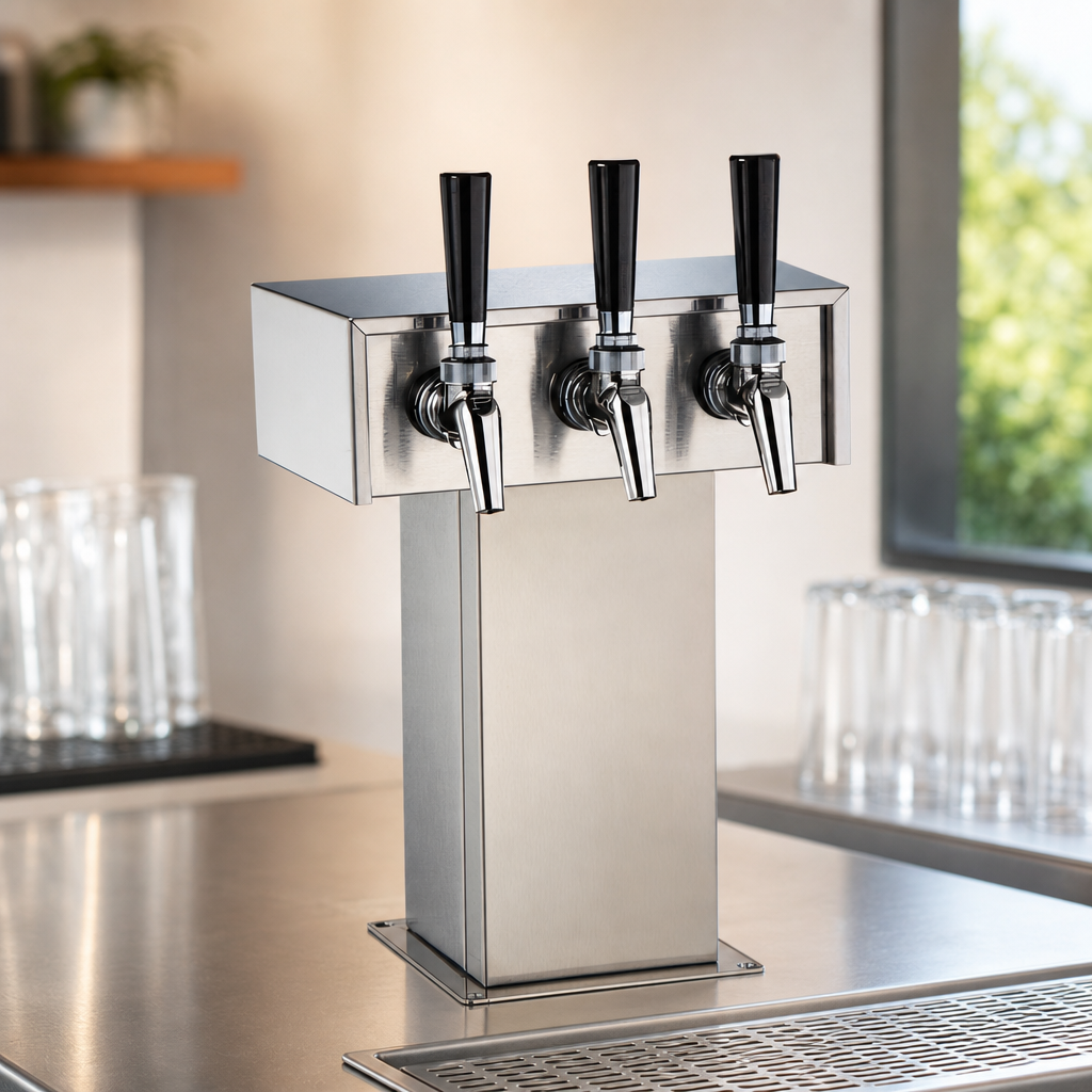 Three-Faucet Standard Base Layout