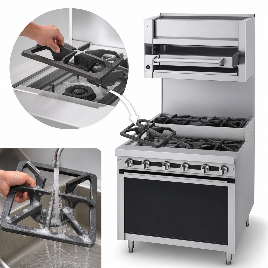 Individual Lift-Off Steel Top Grates