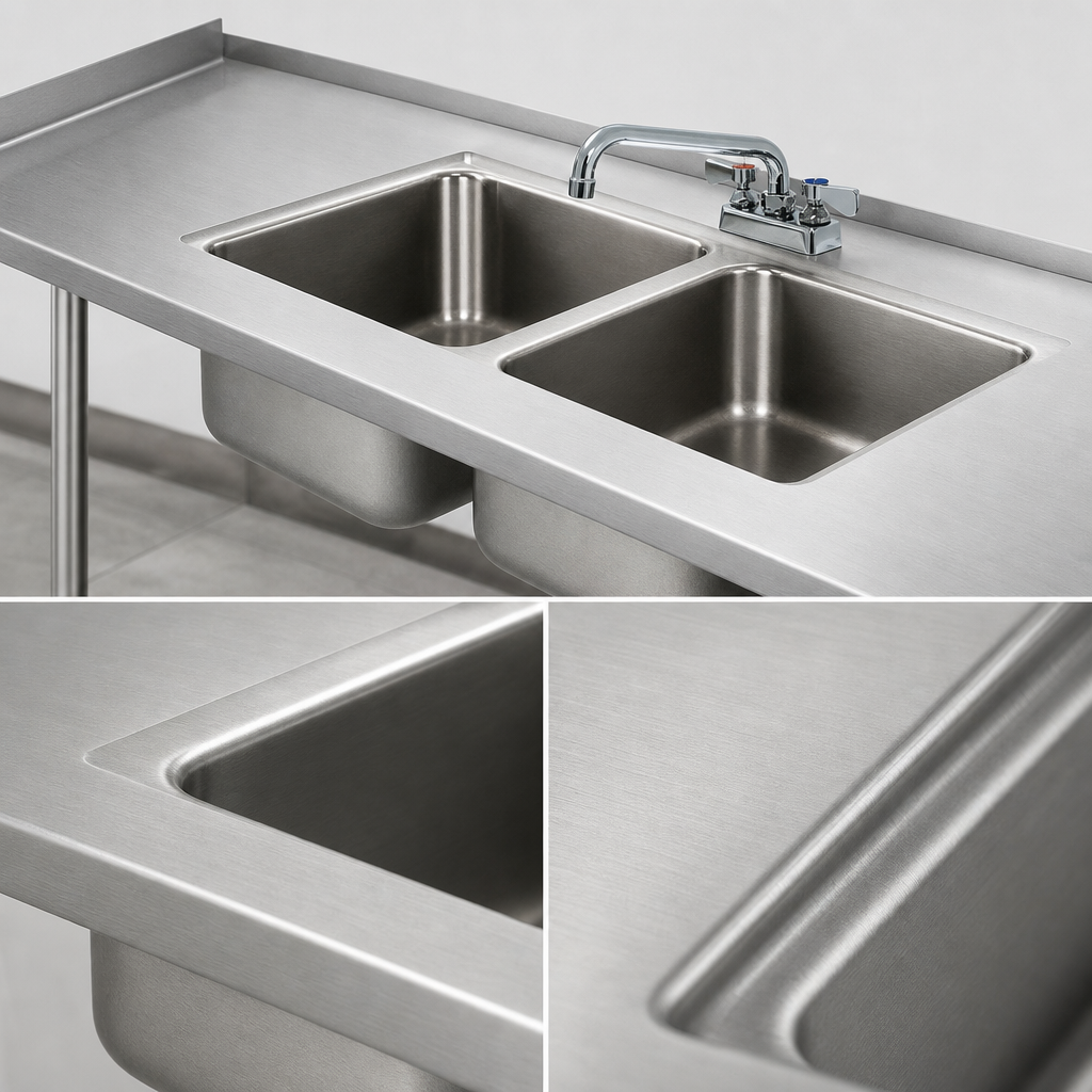 Welded Tabletop Installation