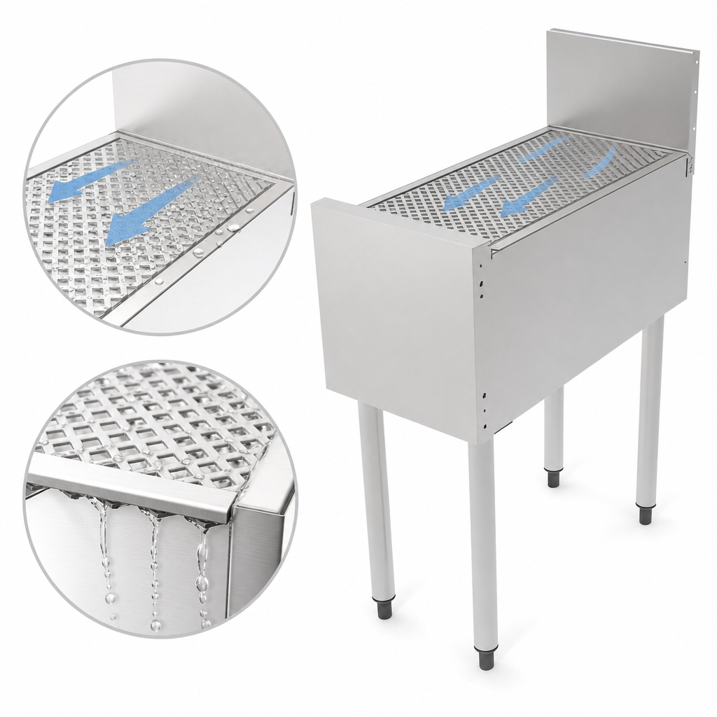 Pitched Drainboard Top
