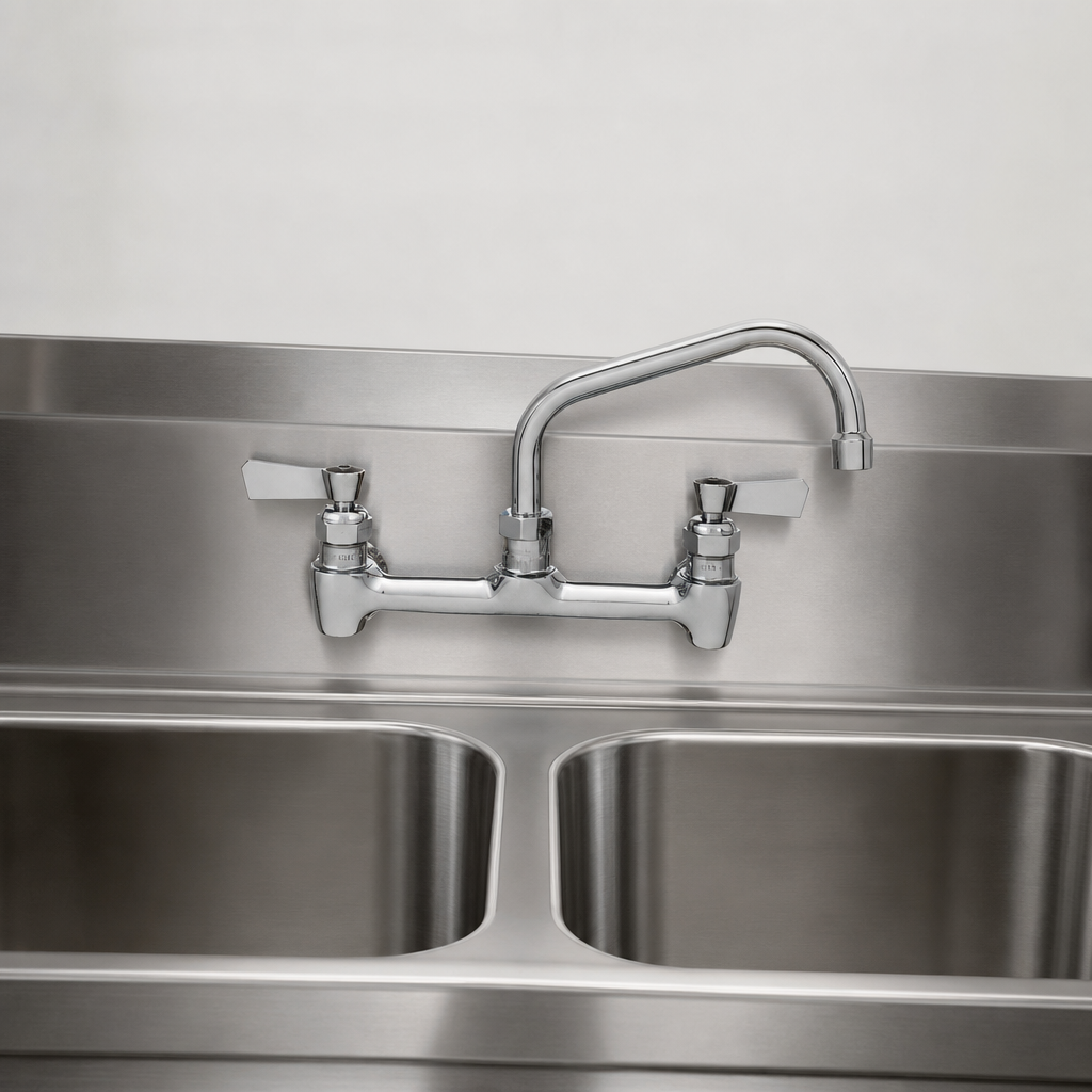 8-Inch Center Backsplash Mount