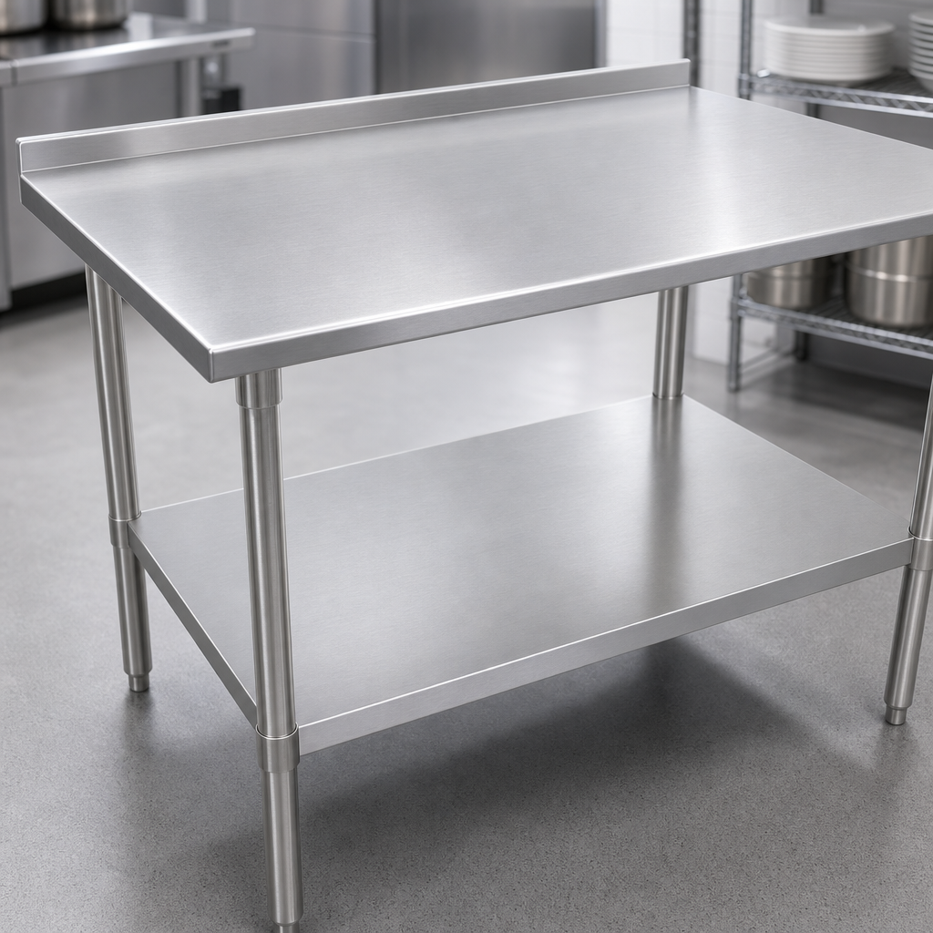 16-Gauge 300-Series Stainless Steel Top