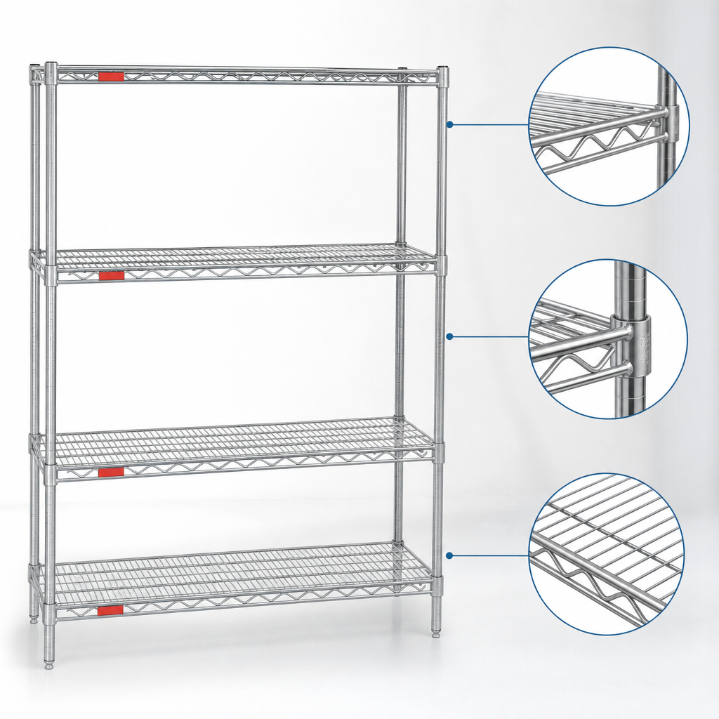QuadTruss Shelf Design