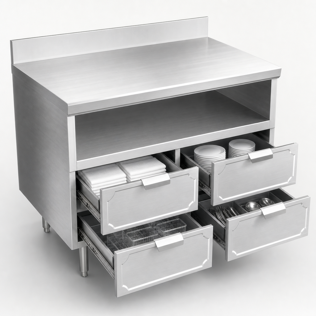 Four Dry Drawers