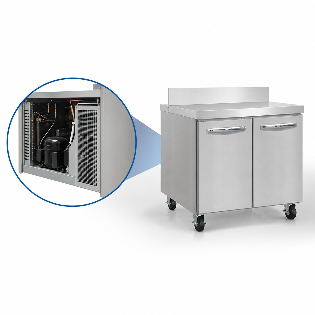 Rear-Mounted Self-Contained Refrigeration