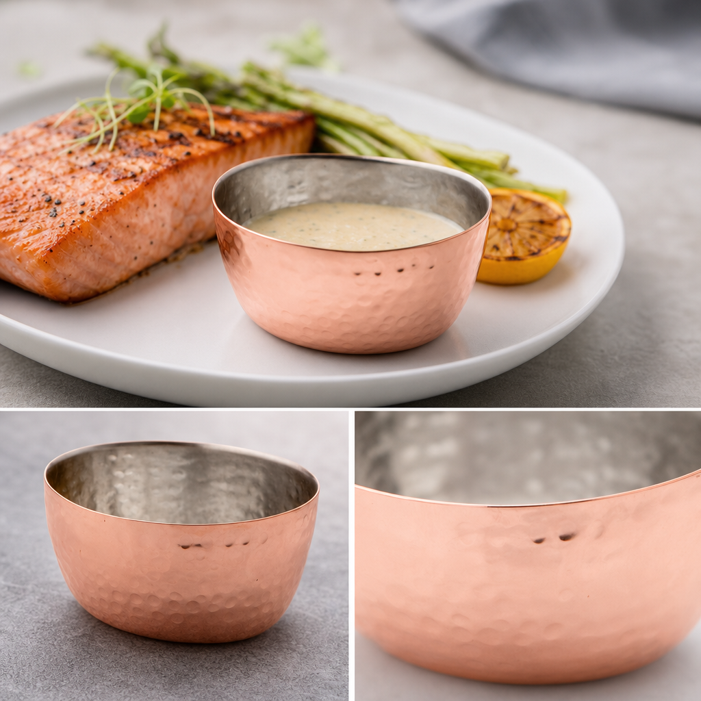 Oval Hammered Design