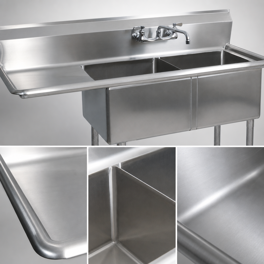 T-304 Stainless Steel Deck and Bowls