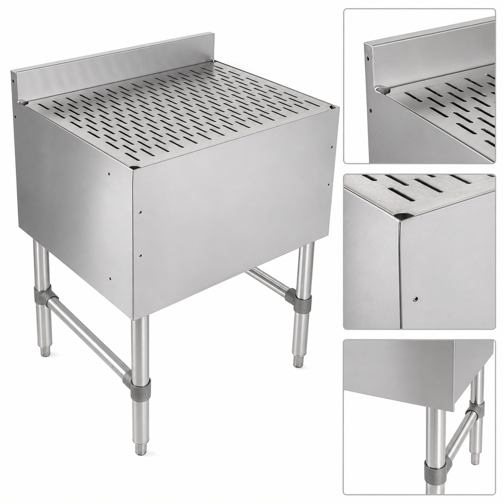 18-Gauge Stainless Steel Construction
