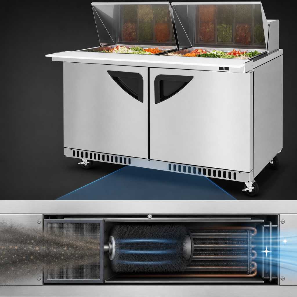 Self-Cleaning Condenser