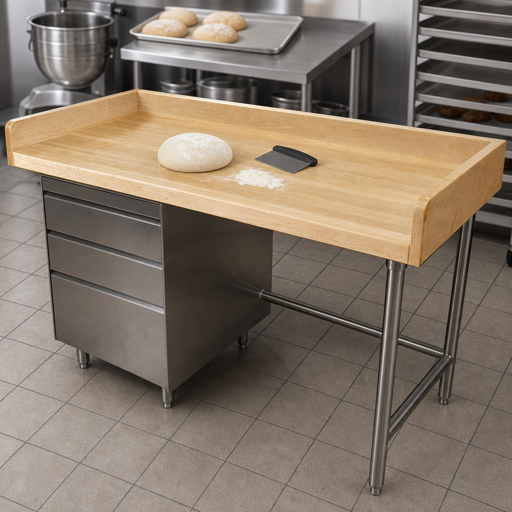 Butcher Block Wood Top