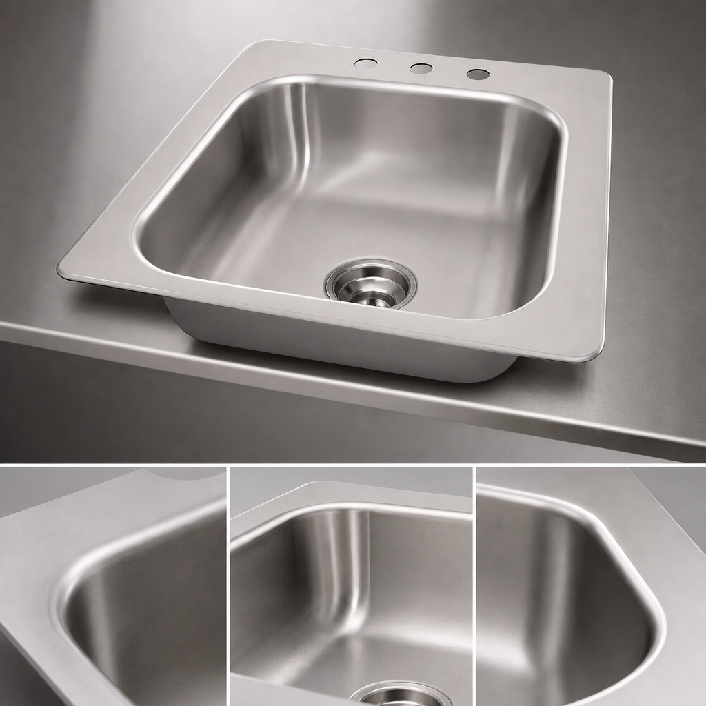 Deep-Drawn Seamless Bowl