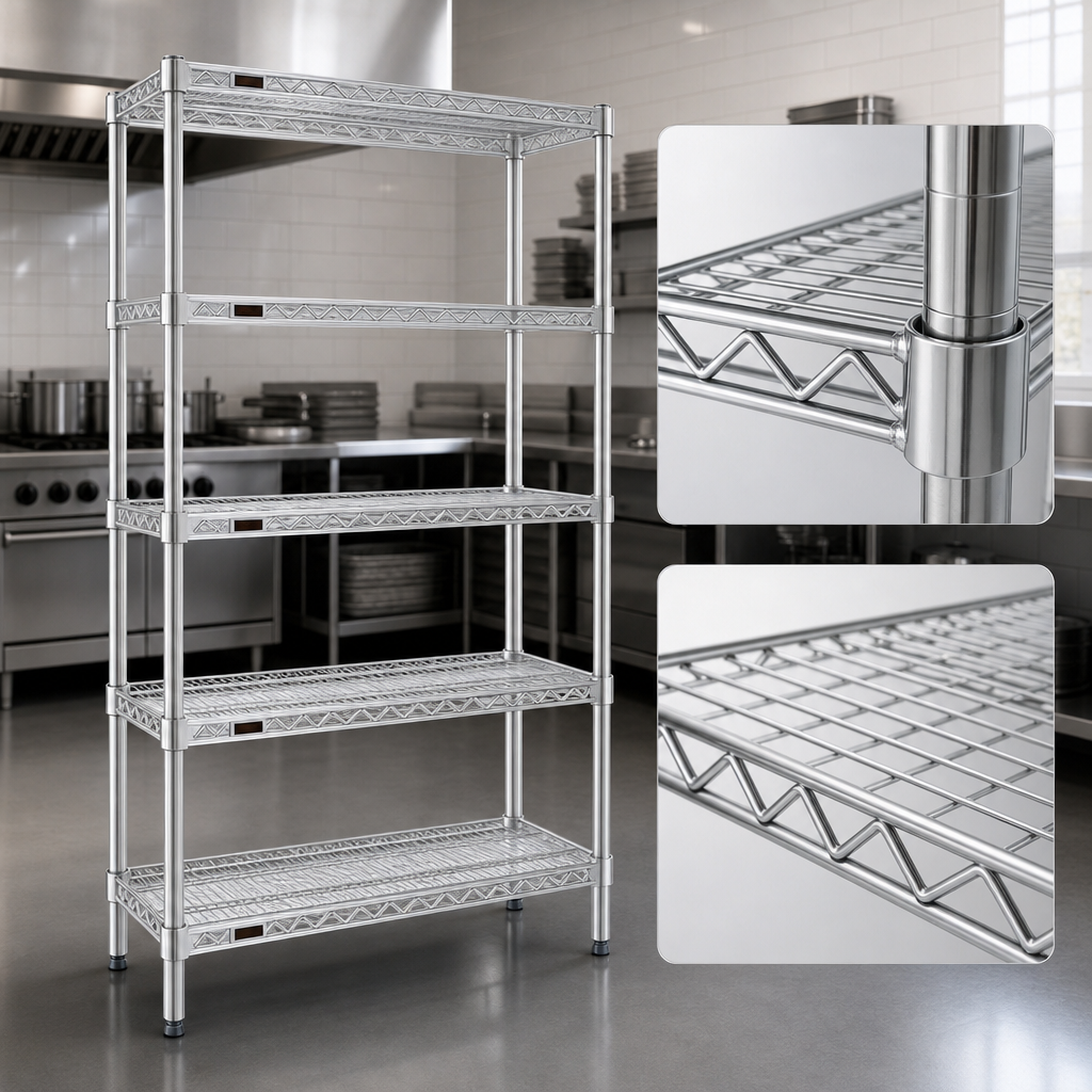 Patented QuadTruss Shelf Design