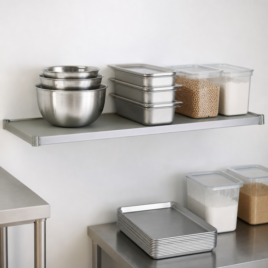 Solid Shelf Surface