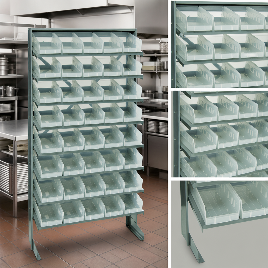 Includes 8 Shelves